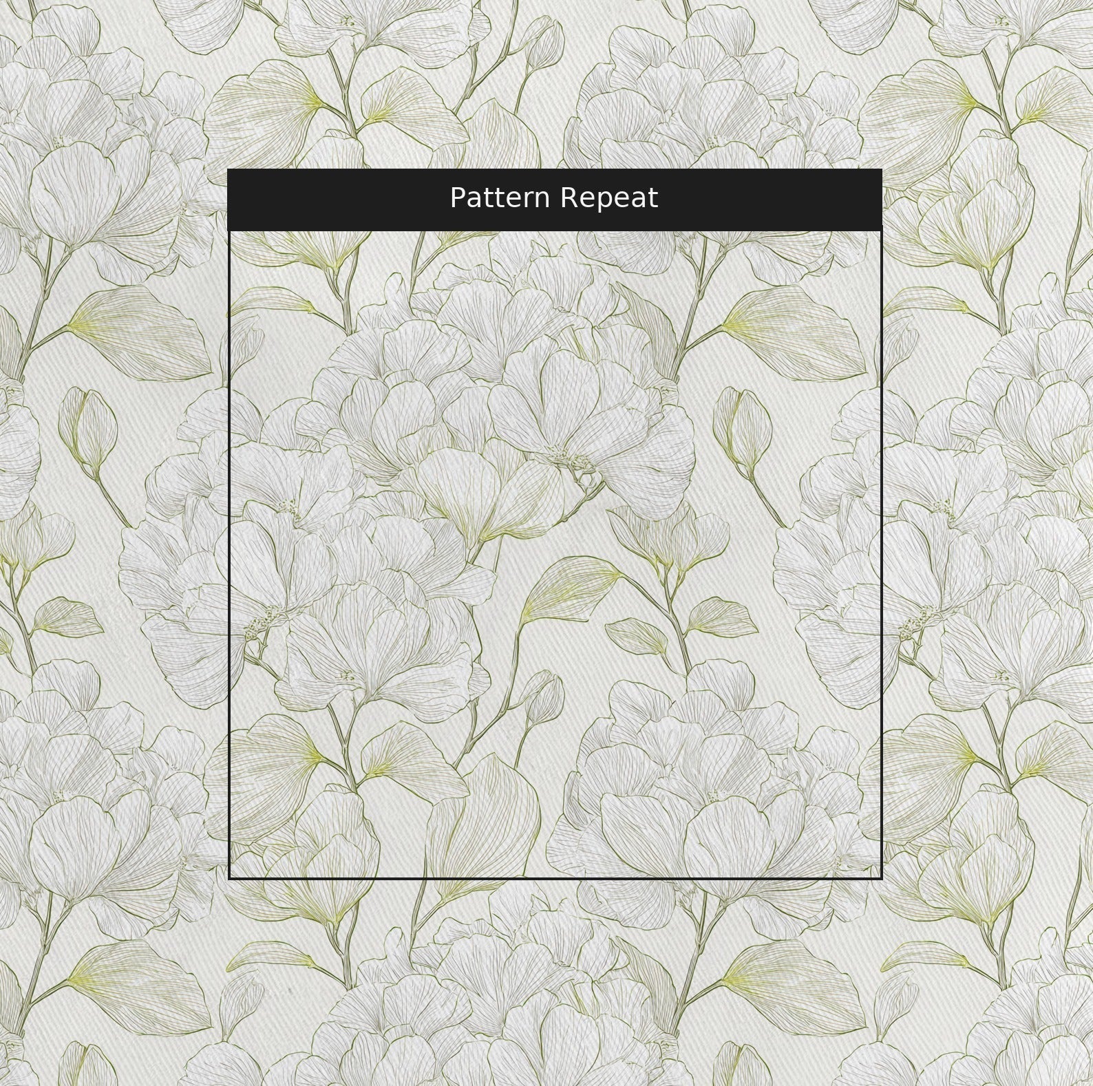 Yellow Hue Hydrangea - Fabric - Lemon Park