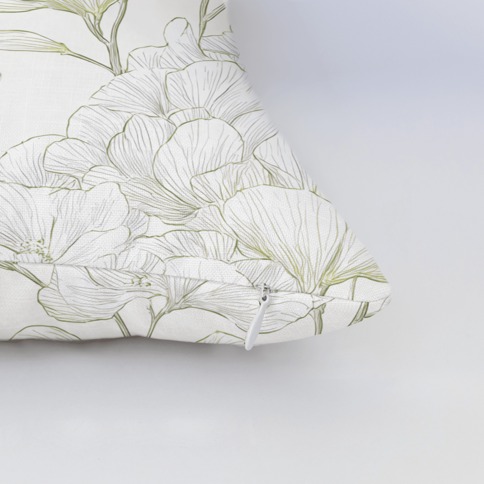 Yellow Hue Hydrangea Throw Pillow - Benton Lane Home - Lemon Park