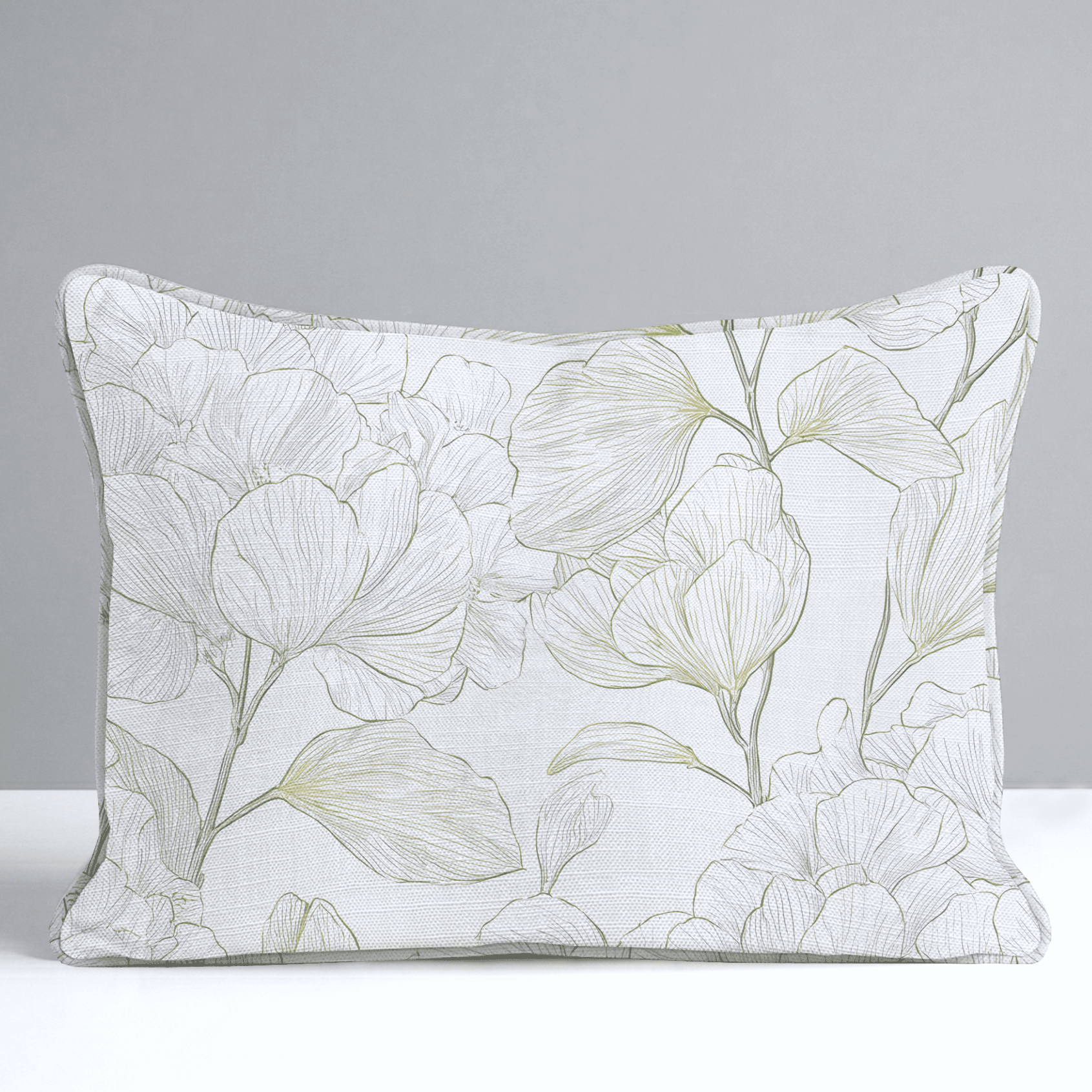 Yellow Hue Hydrangea Throw Pillow - Benton Lane Home - Lemon Park