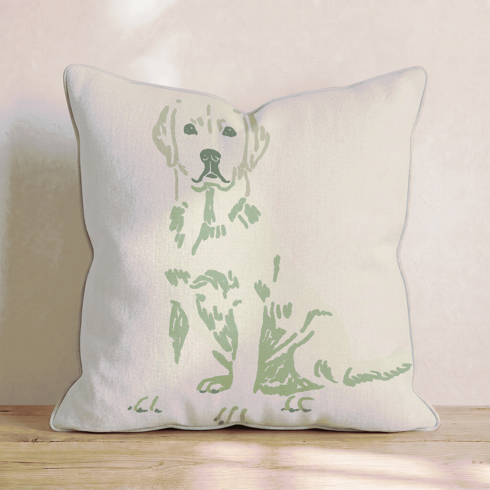 Yellow Lab Throw Pillow - Benton Lane Home - Hillcroft Home