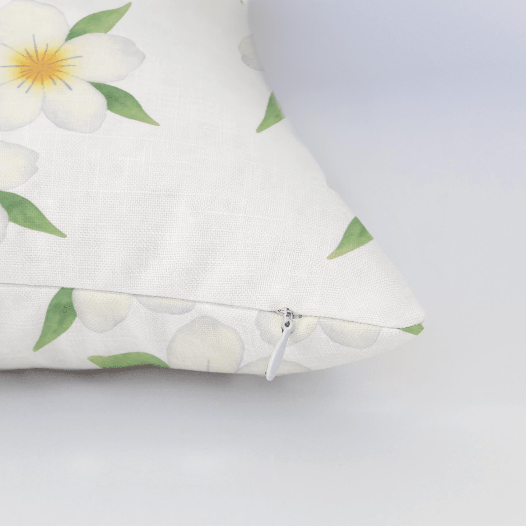 Yellow Sprouts Throw Pillow - Benton Lane Home - Lemon Park