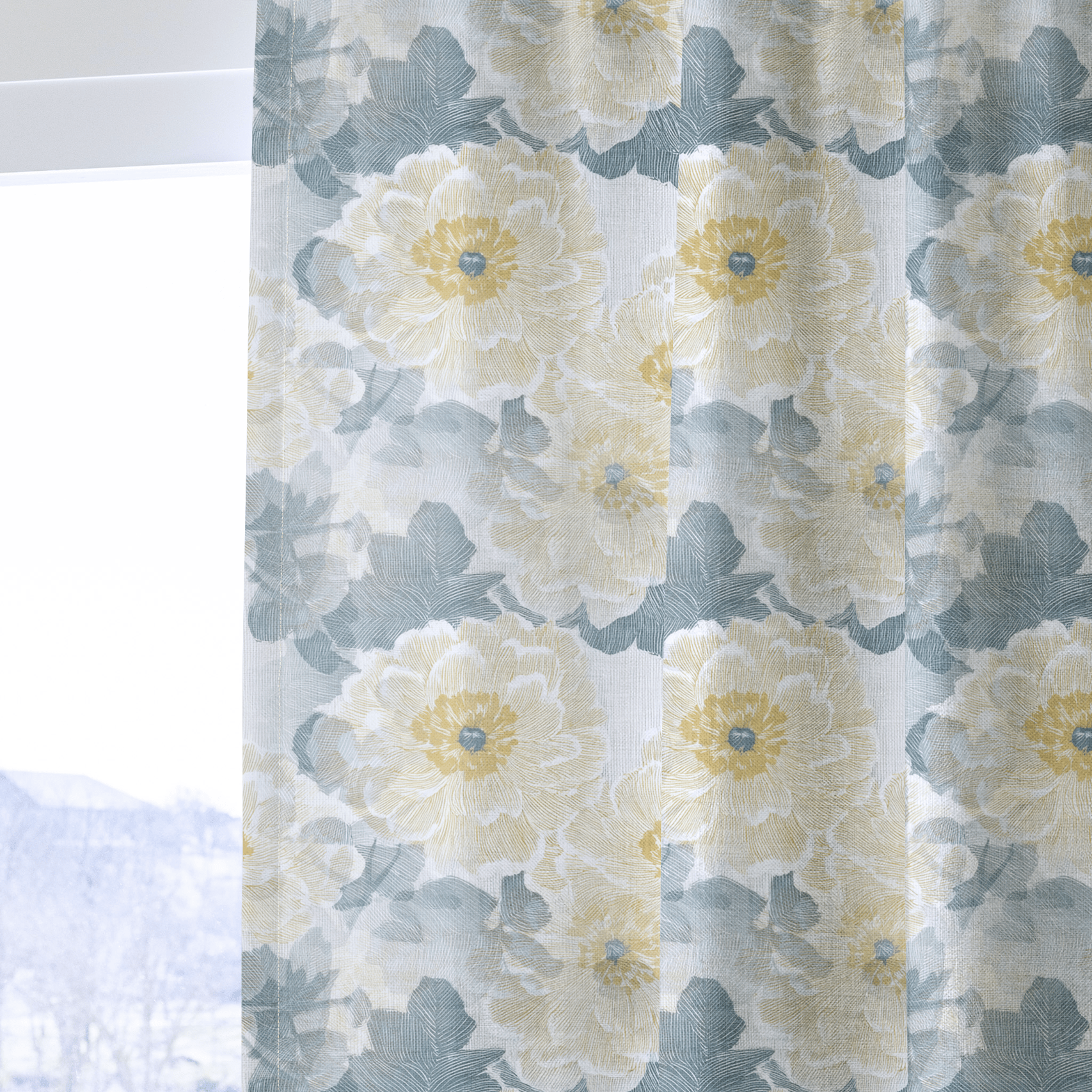 Yellow Wedding - Drapery - Benton Lane Home - Lemon Park