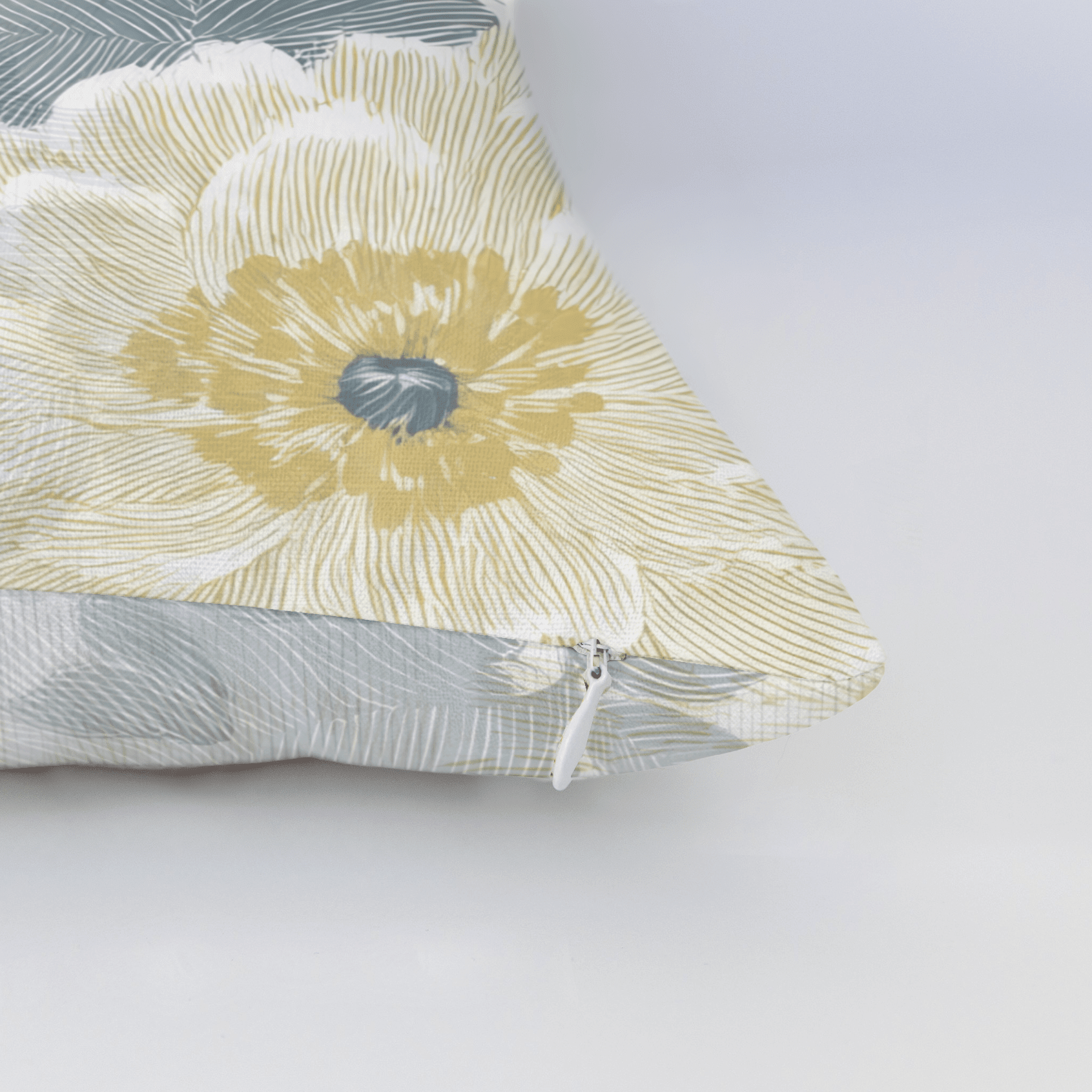 Yellow Wedding Throw Pillow - Benton Lane Home - Lemon Park