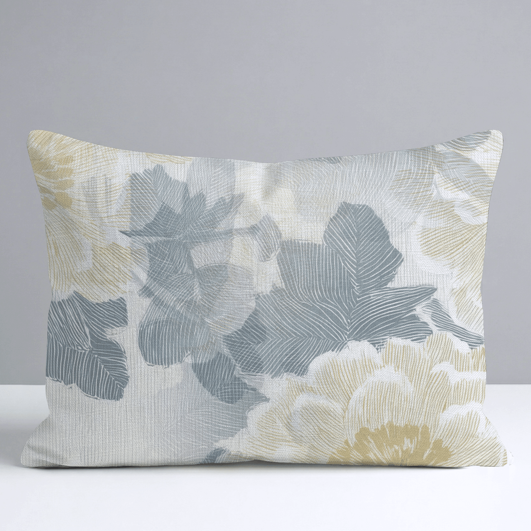 Yellow Wedding Throw Pillow - Benton Lane Home - Lemon Park
