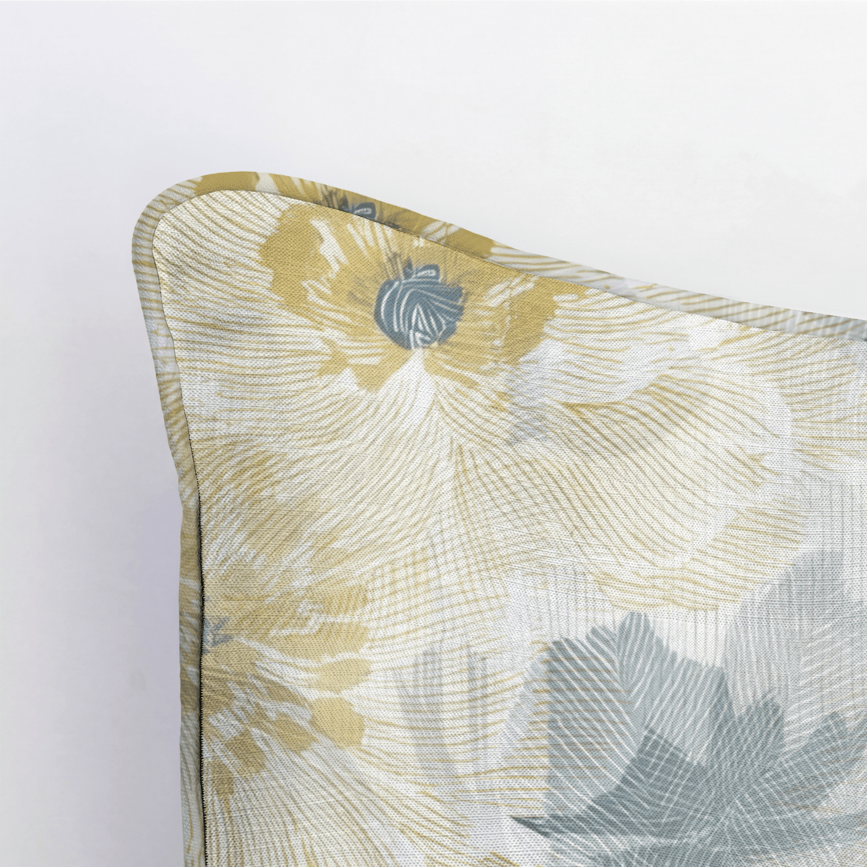 Yellow Wedding Throw Pillow - Benton Lane Home - Lemon Park
