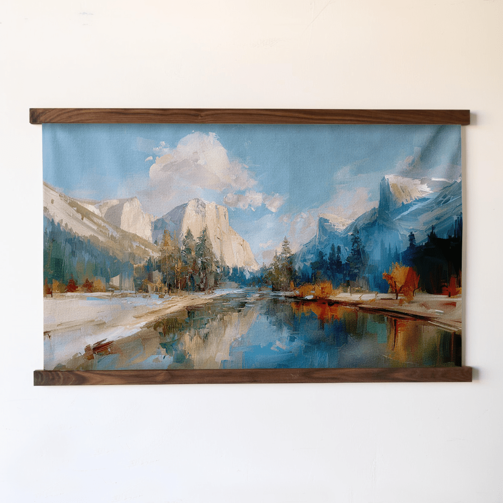 Yosemite Valley in Autumn - Tapestry - Benton Lane Home - Lemon Park