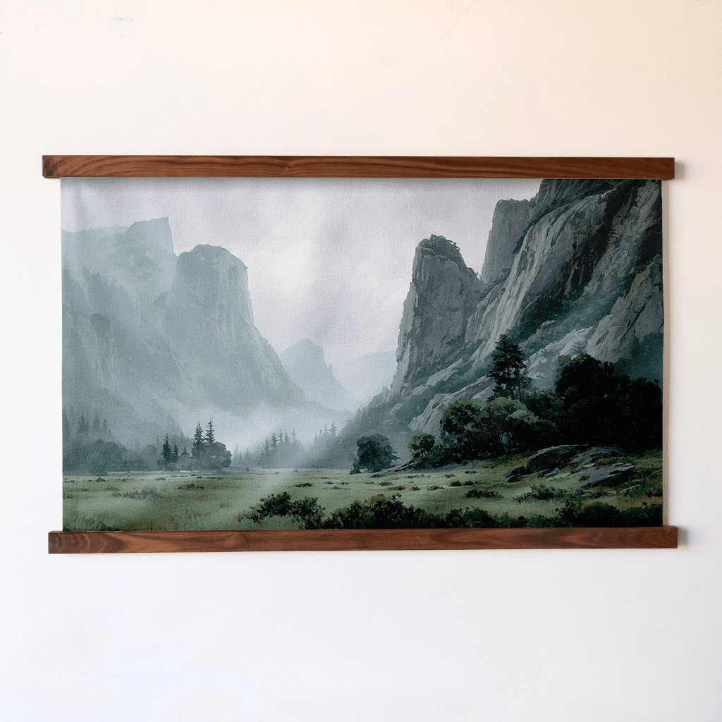 Yosemite Valley - Tapestry - Benton Lane Home - Painted Paper