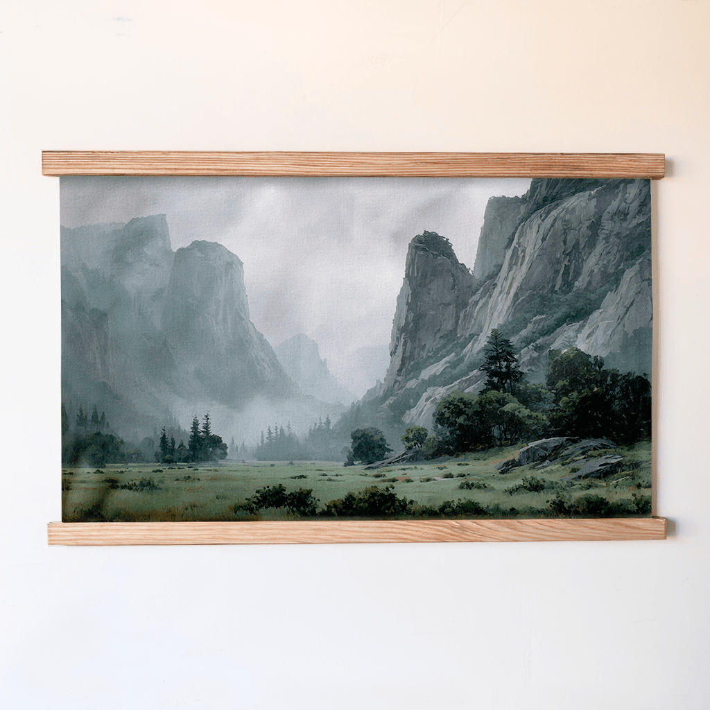 Yosemite Valley - Tapestry - Benton Lane Home - Painted Paper