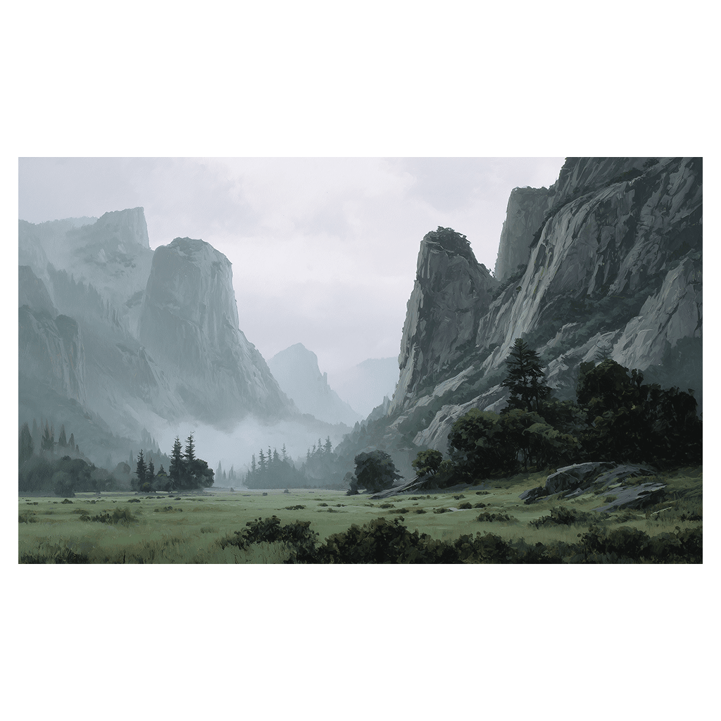 Yosemite Valley - Tapestry - Benton Lane Home - Painted Paper