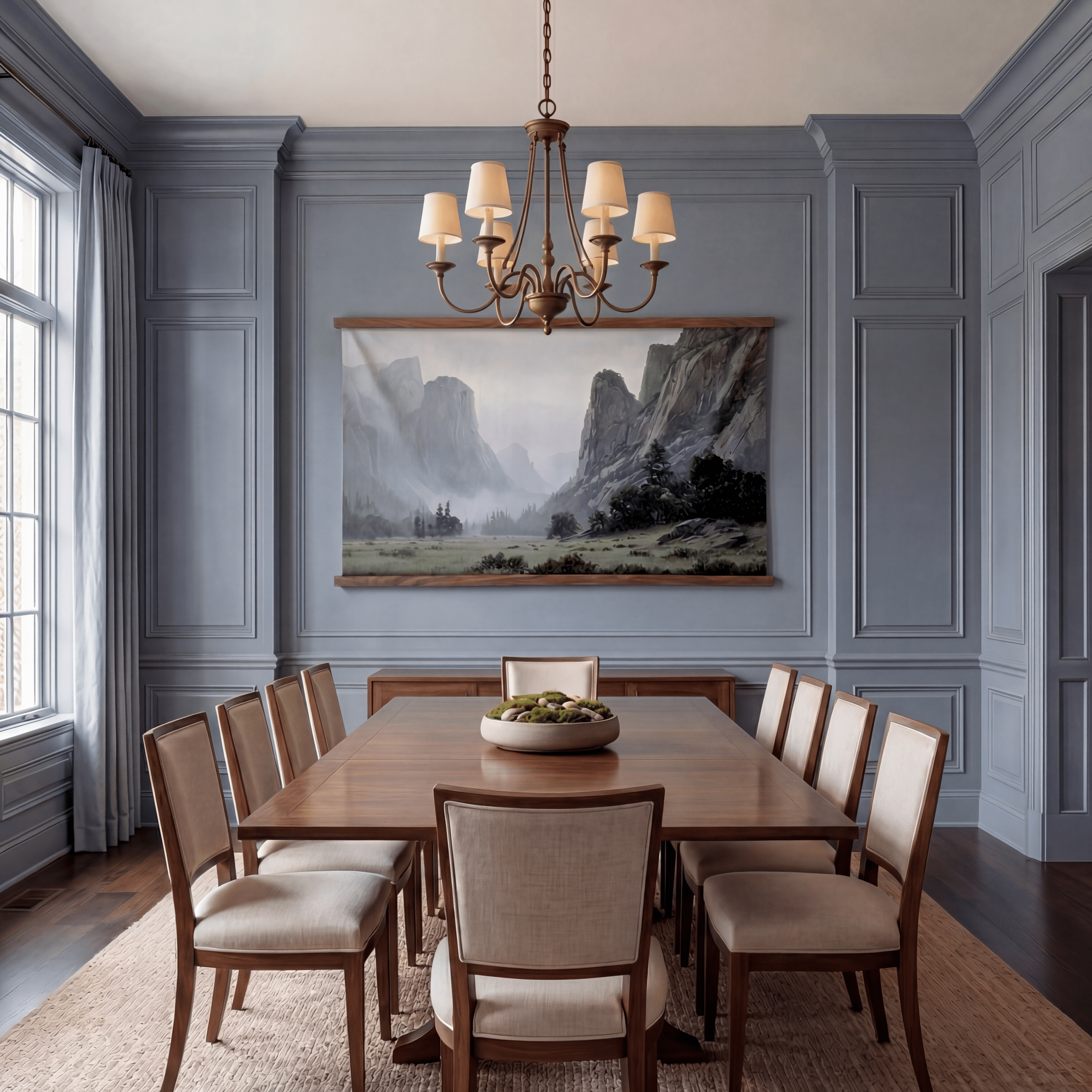 Yosemite Valley - Tapestry - Benton Lane Home - Painted Paper