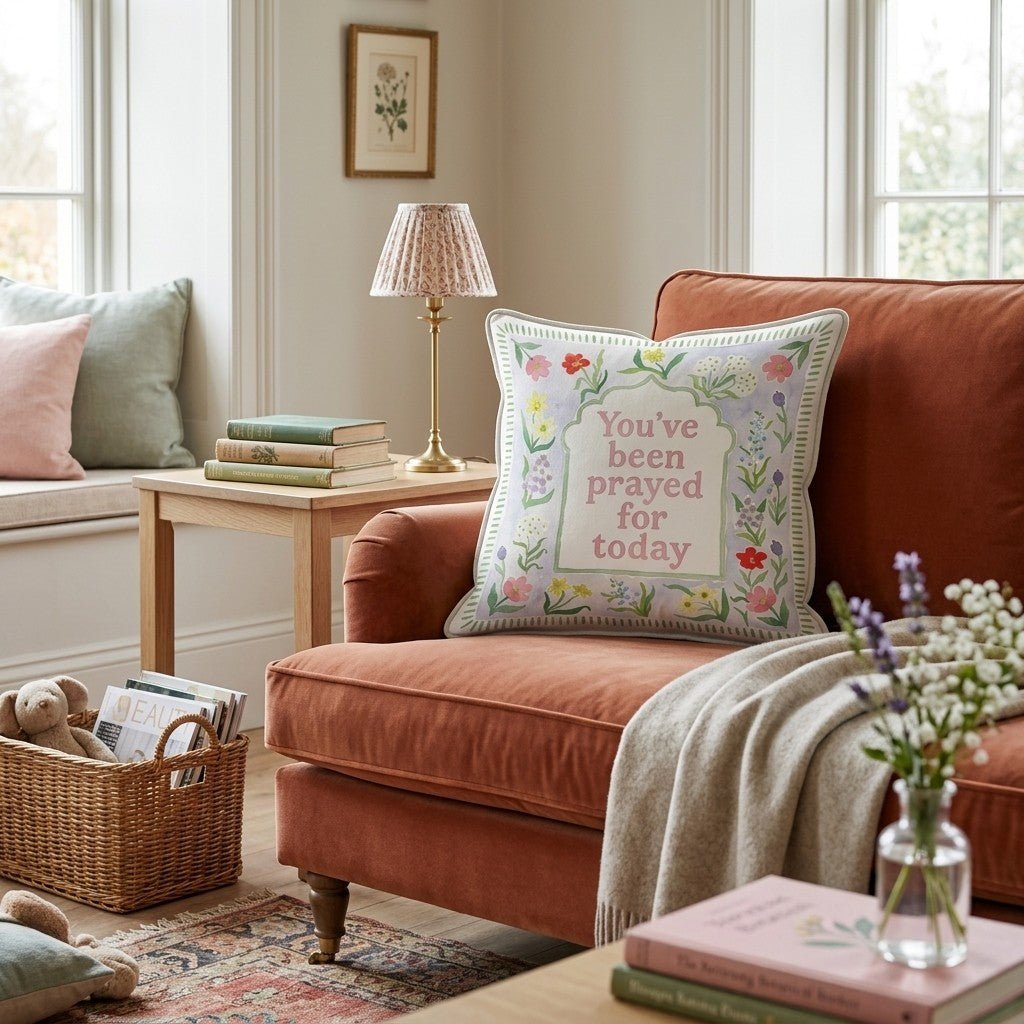 You've Been Prayed For Throw Pillow - Benton Lane Home - Hillcroft Home