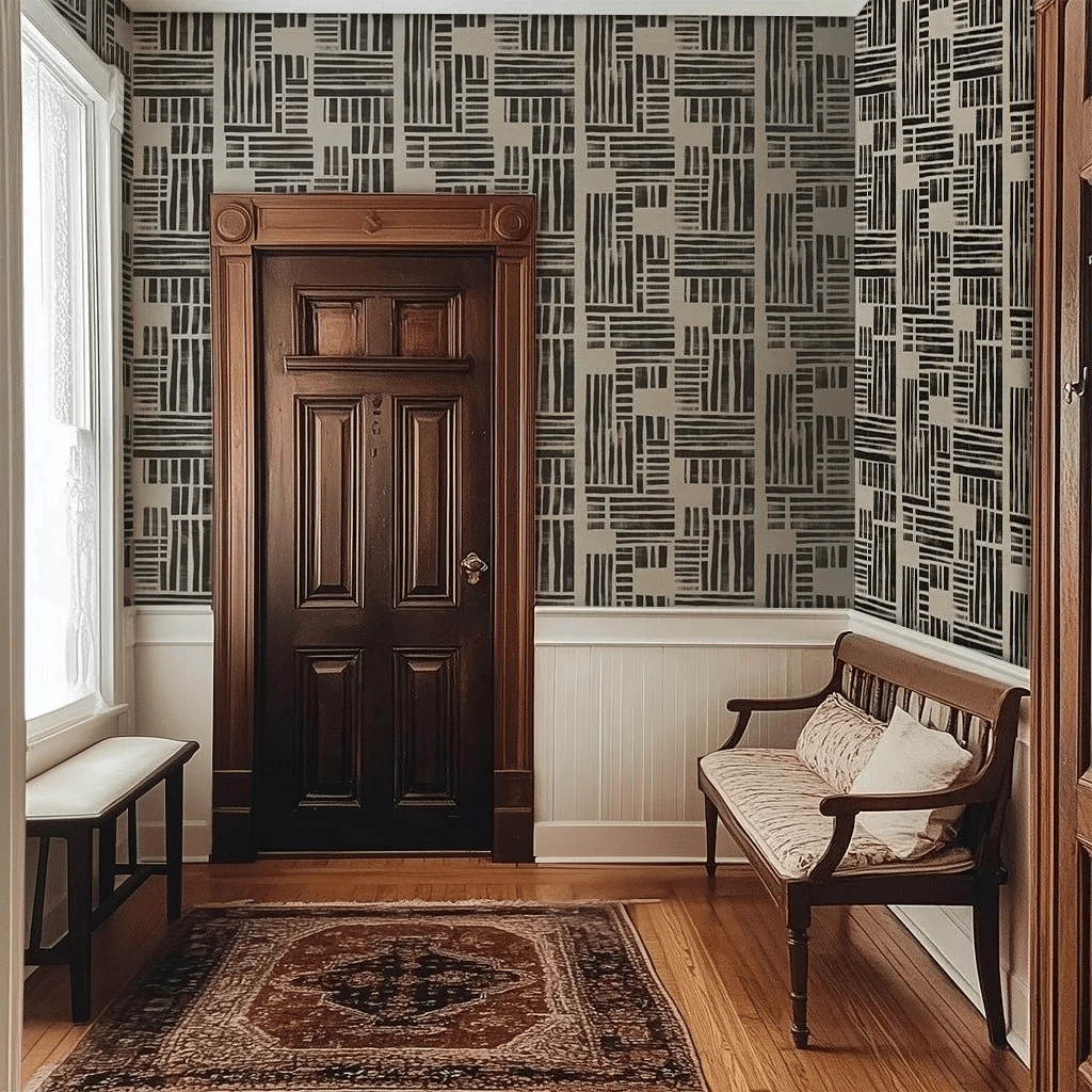 Zane Wallpaper - Benton Lane Home - Painted Paper