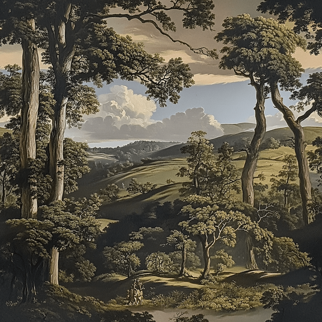 Zephirine Wallpaper - Painted Paper