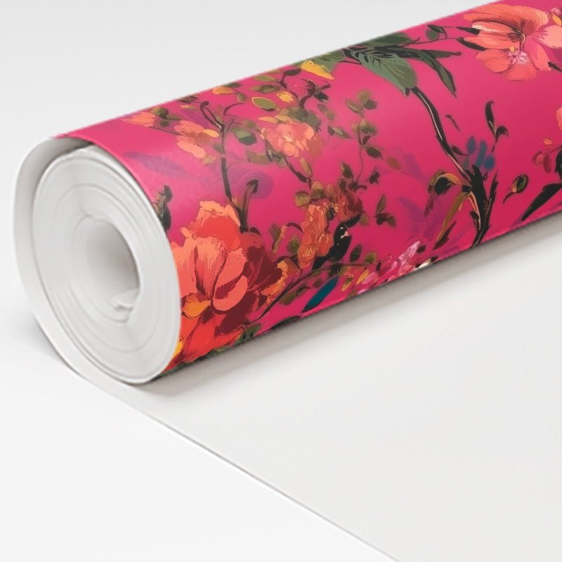 Zinnia Wallpaper - Benton Lane Home - Painted Paper